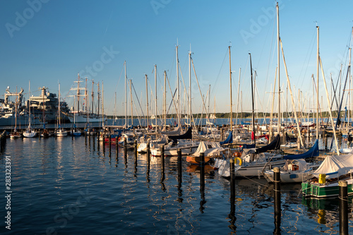 Marina in Kiel during the Kiel Week © crimson