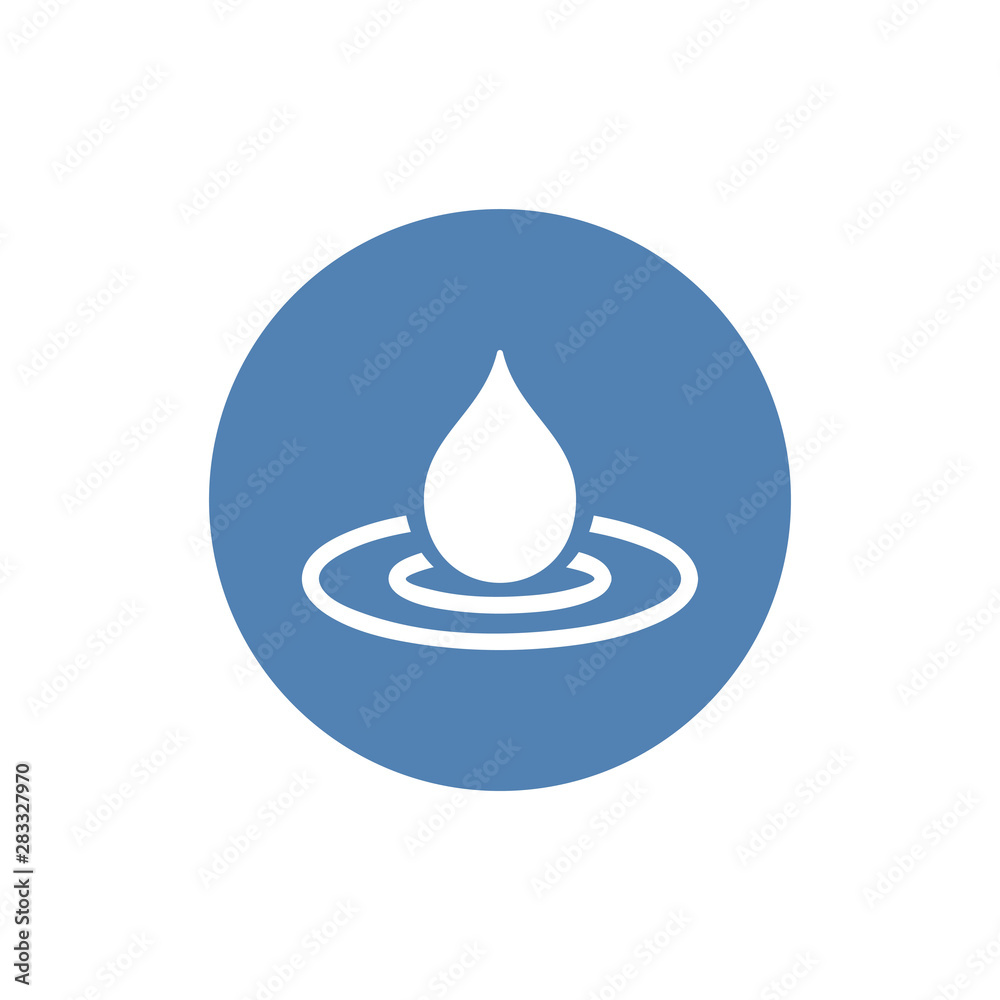 Water drop icon. Simple illustration isolated for graphic and web design. Water drop icon. Simple illustration isolated for graphic and web design.