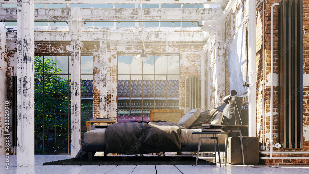 Adobe loft sale bed