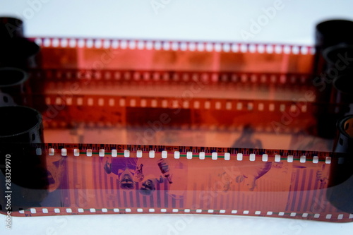several photographic films