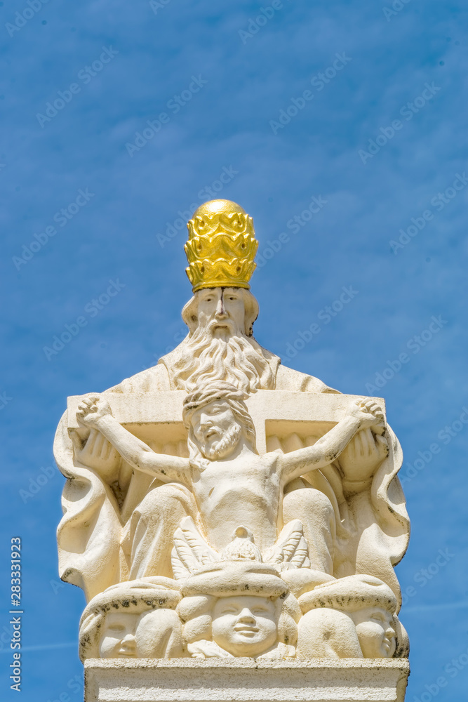 Fototapeta premium christian scultpure