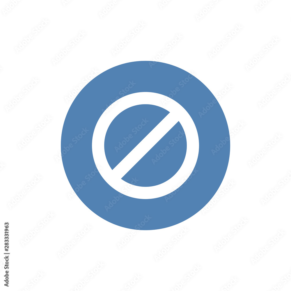 prohibition sign, web icon. vector design for website design, logo, and user interface. EPS 10 prohibition sign, web icon. vector design for website design, logo, and user interface. EPS 10