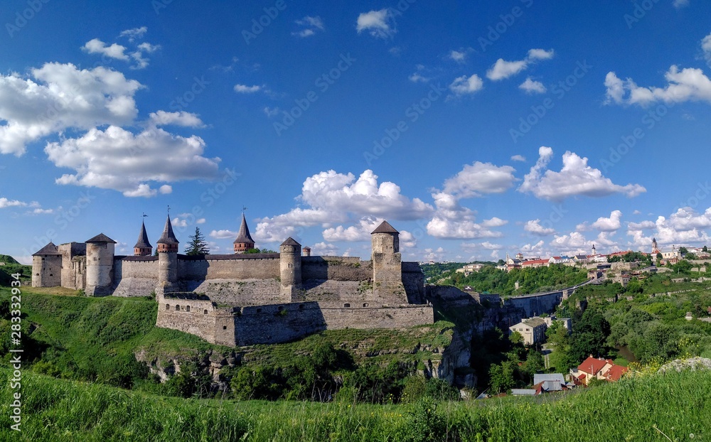 castle in Kamianets-podilskyi, Ukraine
