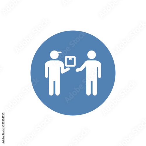 Delivery services symbol. Delivery icon. Trendy modern vector symbol for web site design or mobile app.