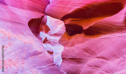 Antelope Canyon in the Navajo Reservation near Page, Arizona, USA
