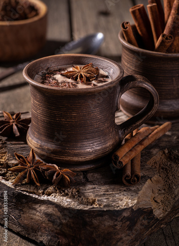 Vintage Mug of Hot Chocolate