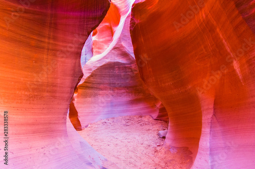 Antelope Canyon in the Navajo Reservation near Page, Arizona, USA
