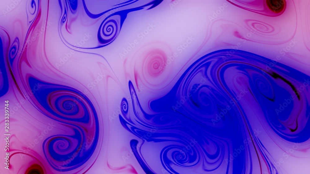 Abstraction painted in oil. Colorful texture background. Multicolored wallpaper graphic design. Pattern for creating artworks and prints. Crazy bright colors style. Digital watercolor effect.