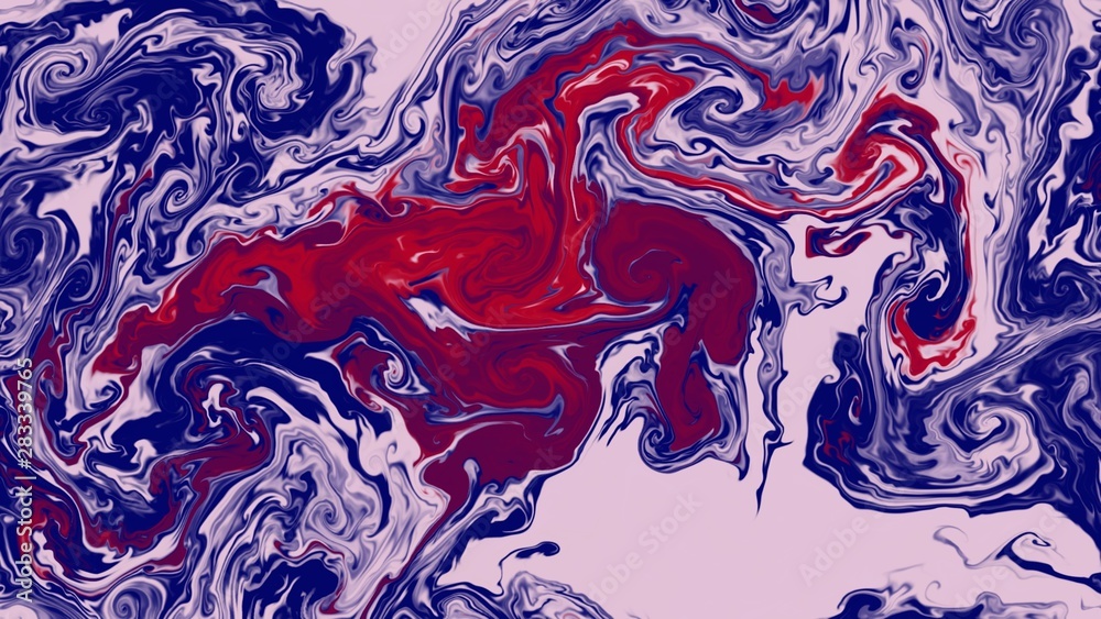 Abstraction painted in oil. Colorful texture background. Multicolored wallpaper graphic design. Pattern for creating artworks and prints. Crazy bright colors style. Digital watercolor effect.