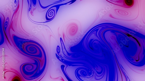 Obraz na płótnie Abstraction painted in oil. Colorful texture background. Multicolored wallpaper graphic design. Pattern for creating artworks and prints. Crazy bright colors style. Digital watercolor effect. w salonie