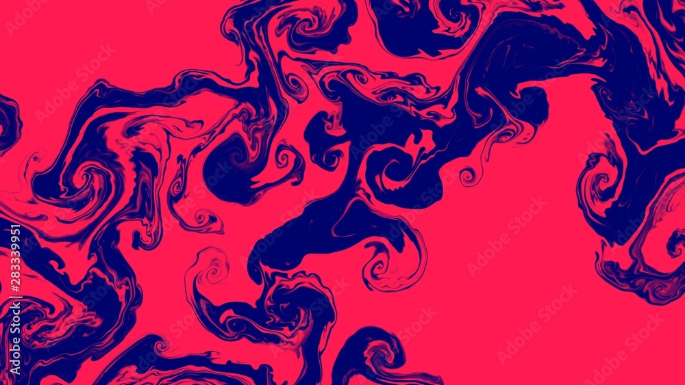 Abstraction painted in oil. Colorful texture background. Multicolored wallpaper graphic design. Pattern for creating artworks and prints. Crazy bright colors style. Digital watercolor effect.