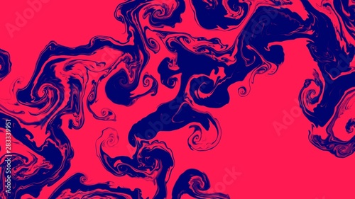 Obraz na płótnie Abstraction painted in oil. Colorful texture background. Multicolored wallpaper graphic design. Pattern for creating artworks and prints. Crazy bright colors style. Digital watercolor effect. w salonie