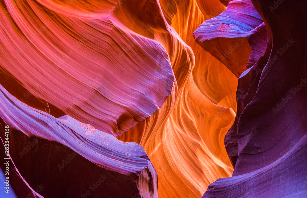 Antelope Canyon in the Navajo Reservation near Page, Arizona, USA Antelope Canyon in the Navajo Reservation near Page, Arizona, USA