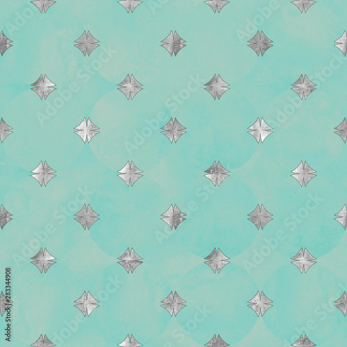 Abstract geometric shapes s...
