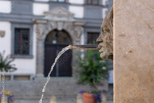 Augsburg Stadtmetzg and georgs fountain, unseco world heritage site