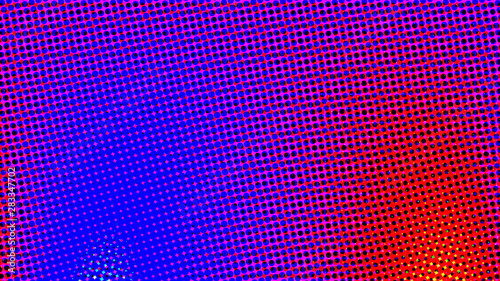 Glowing abstract halftone background.
