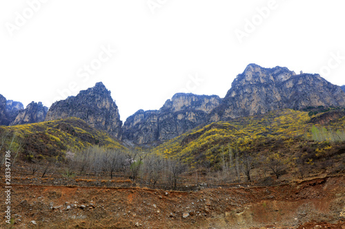 Fototapeta Naklejka Na Ścianę i Meble -  Natural scenery in mountain area