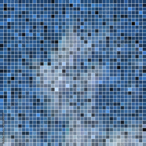 abstract vector square pixel mosaic background