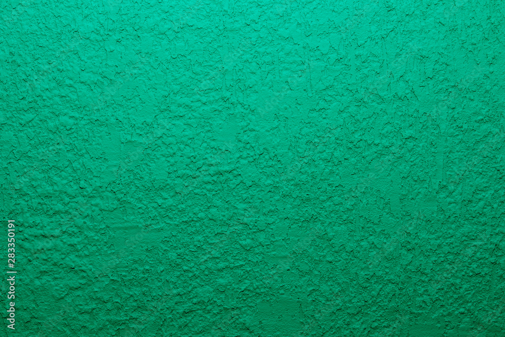 Fototapeta premium Blue cement wall,Rough surface look like blue sand.Background texture design. Green cement wall texture background