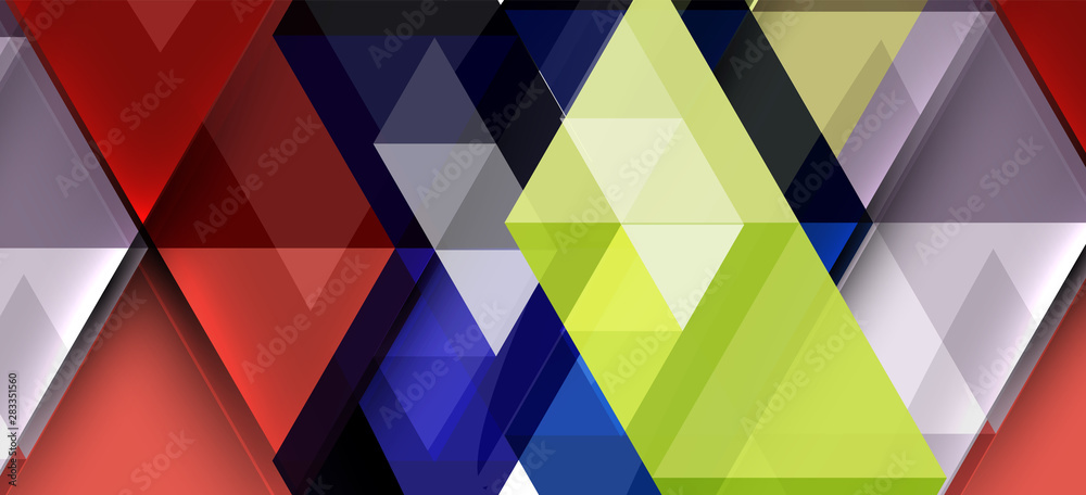 Abstract concept triangle graphic element. Technology background. Banner, poster template Abstract concept triangle graphic element. Technology background. Banner, poster template