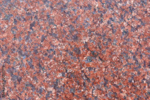 Polished red granite texture use for background.