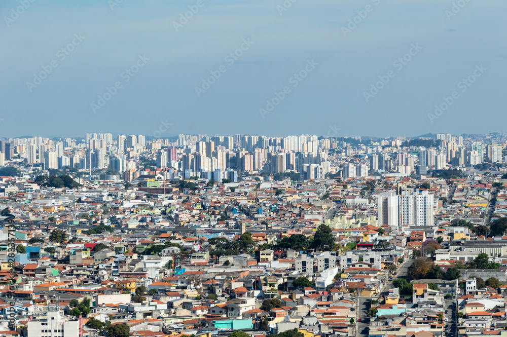 aerial view of city from above - periphery aerial view of city from above - periphery