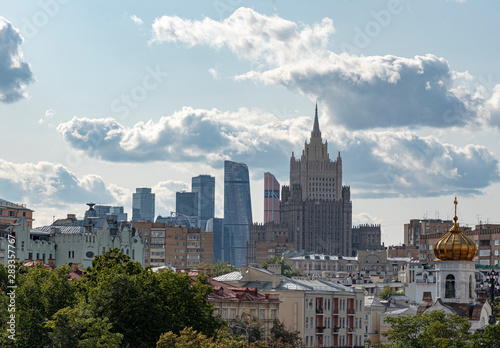 Skyline of Moscow