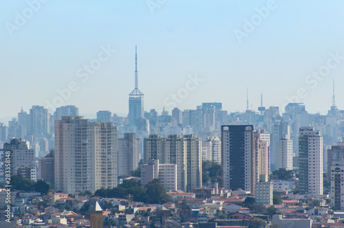 view of paulista avenue from metropole sao paulo