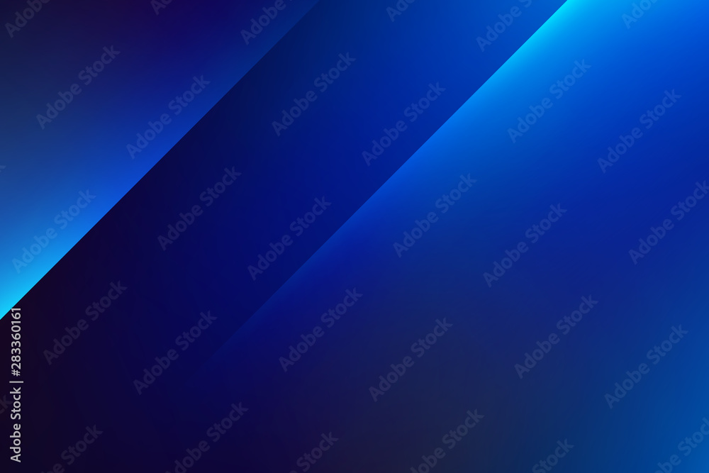 Blue light line shape abstract graphic on dark background. Blue light line shape abstract graphic on dark background.