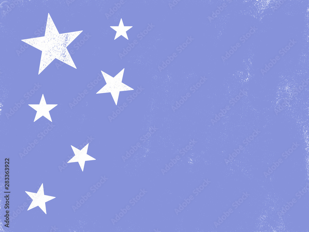 Blue chalk background with stars Blue chalk background with stars