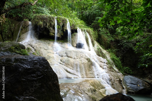 The Erawan Waterfal