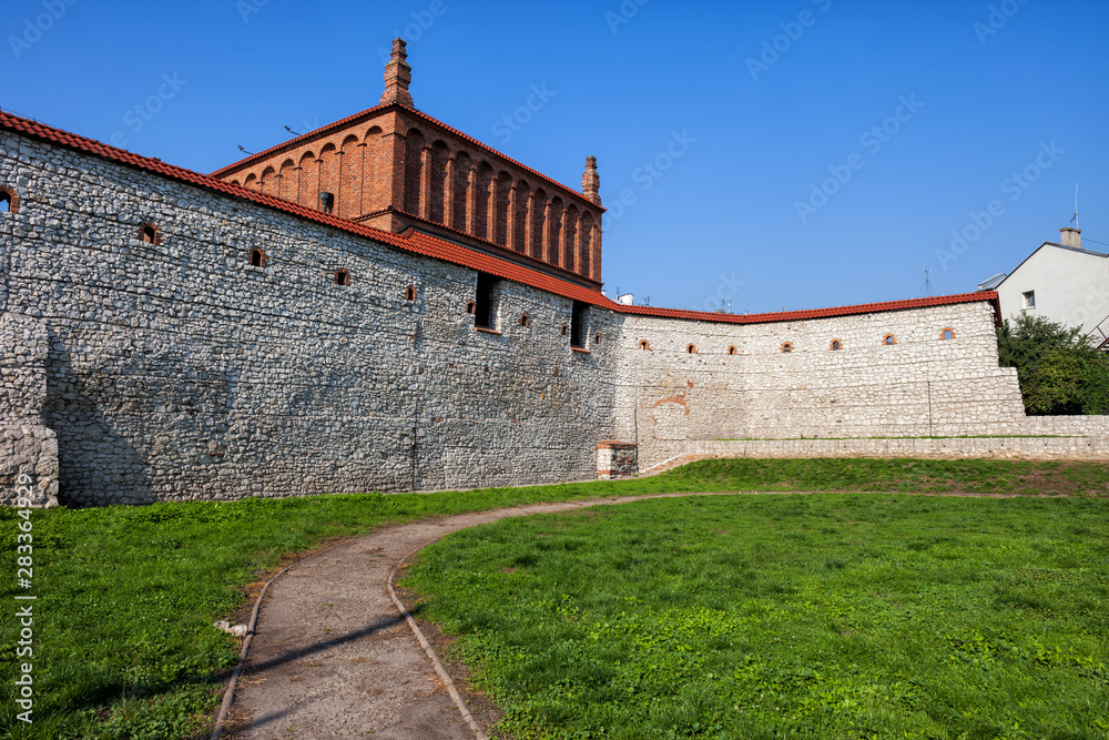 Defensive Wall of the Old Synagogue in Krakow