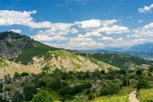 Beautiful summer landscape in Savsat, Artvin province, Turkey