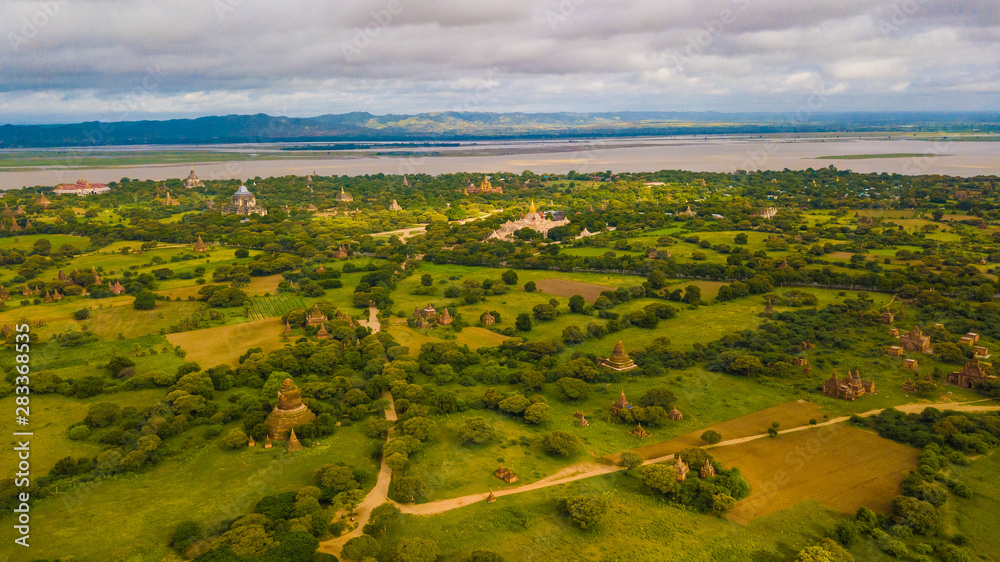 View of Bagan, Myanmar