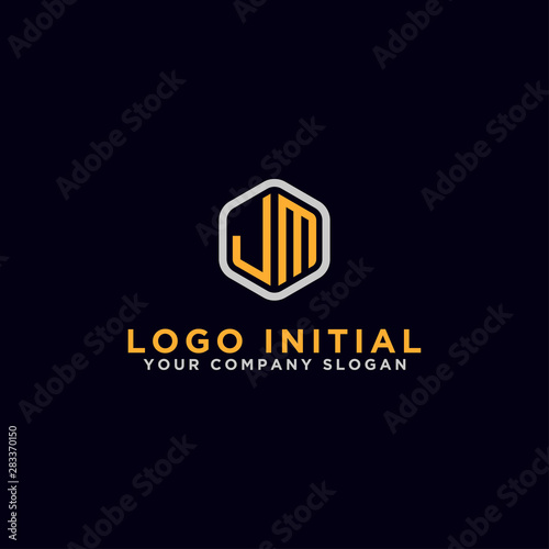 Inspiring company logo designs from the initial letters of the JM logo icon. -Vectors