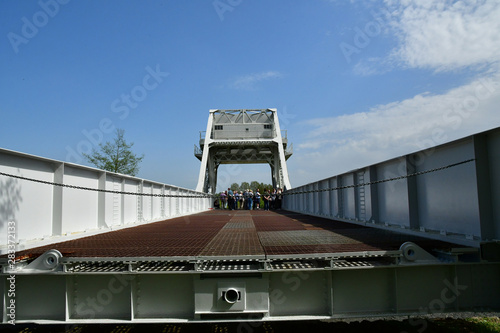 Benouville; France - april 22 2018 : Pegasus bridge memorial photo