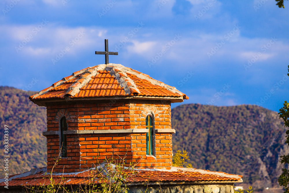 Fototapeta premium Little Orthodox church in Macedonia