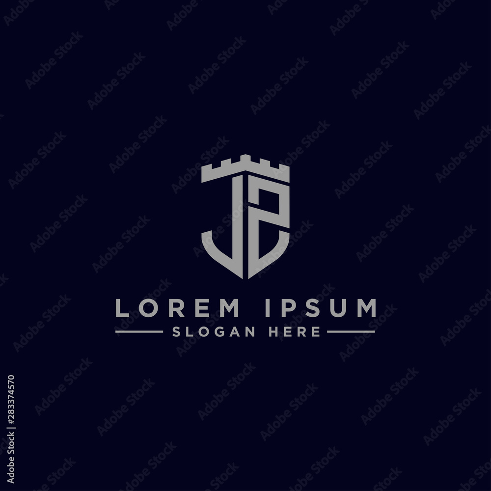 inspiring logo designs for companies from the initial letters of the JZ logo icon. -Vectors inspiring logo designs for companies from the initial letters of the JZ logo icon. -Vectors