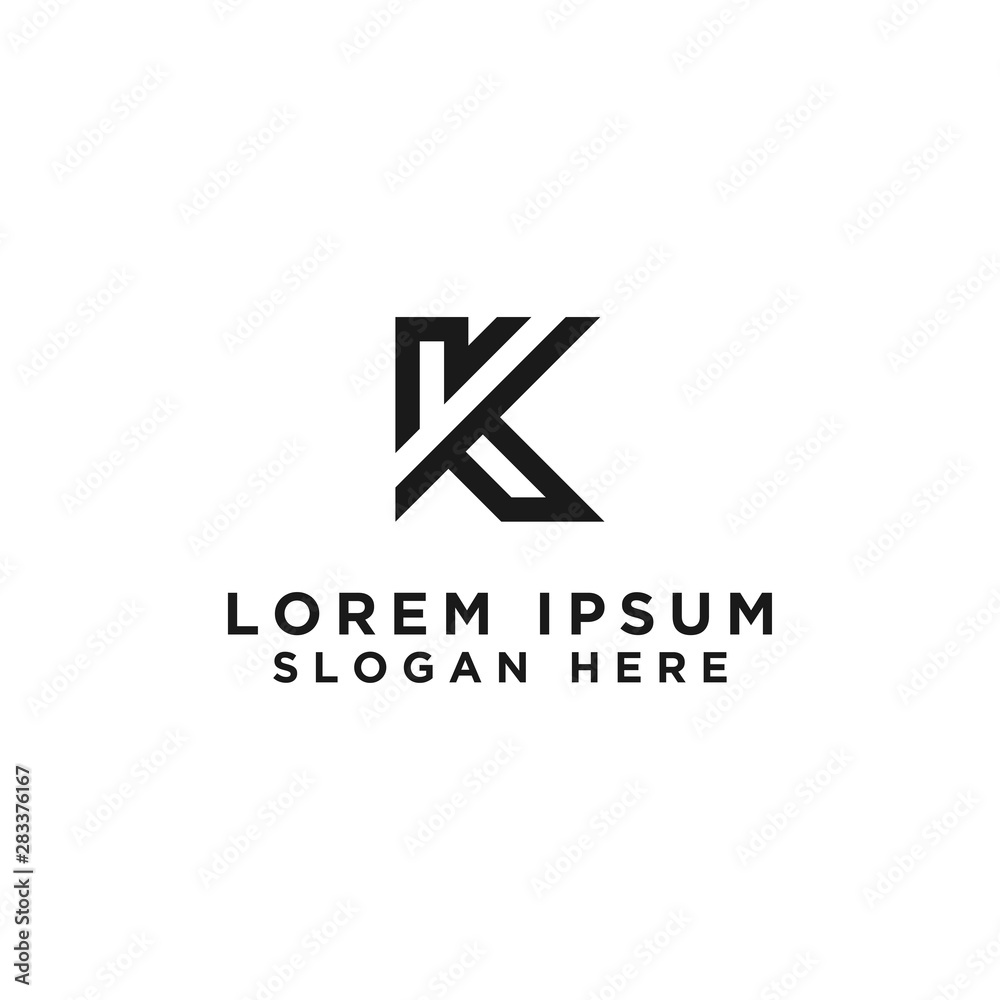 inspiring logo designs for companies from the initial letter K logo icon. -Vectors inspiring logo designs for companies from the initial letter K logo icon. -Vectors