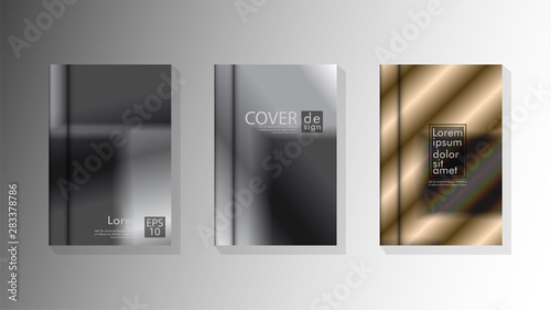 Vector collection of book cover backgrounds for brochures, leaflets, leaflets, poster templates. illustration of eps vector design 10
