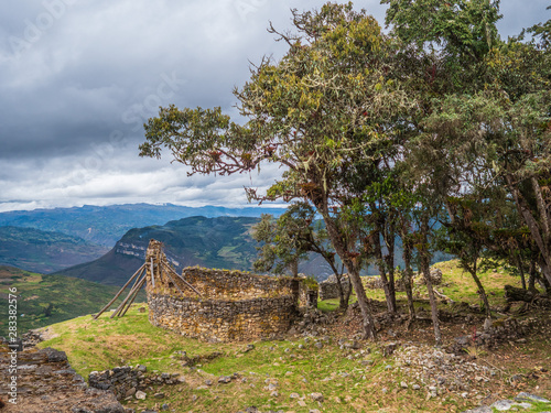 Famous ruins of Kuelap, Peru photo