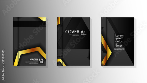 Vector collection of book cover backgrounds for brochures, leaflets, leaflets, poster templates. illustration of eps vector design 10
