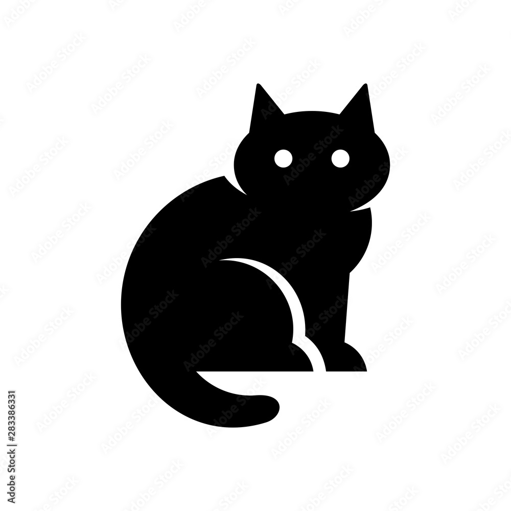 Obraz premium Cat logo. Icon design. Template elements