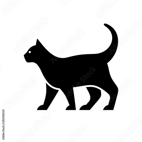 Cat logo. Icon design. Template elements