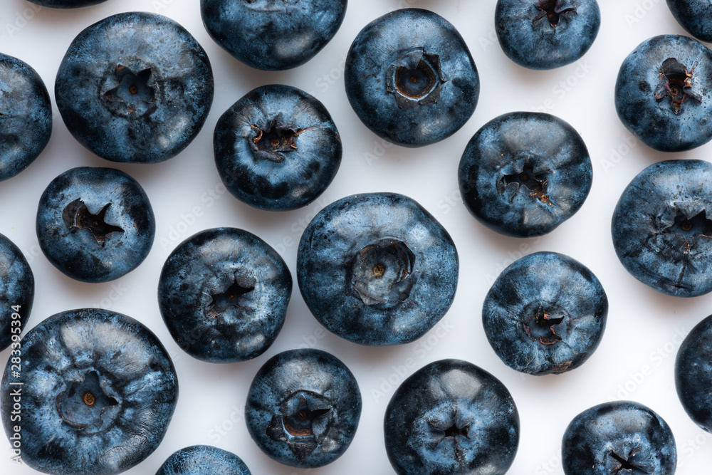 Tasty blueberries isolated on white background. Tasty blueberries isolated on white background.