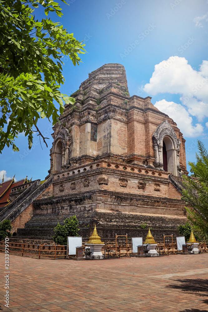 Wat Chedi Luang in Chiangmai province of Thailand Wat Chedi Luang in Chiangmai province of Thailand