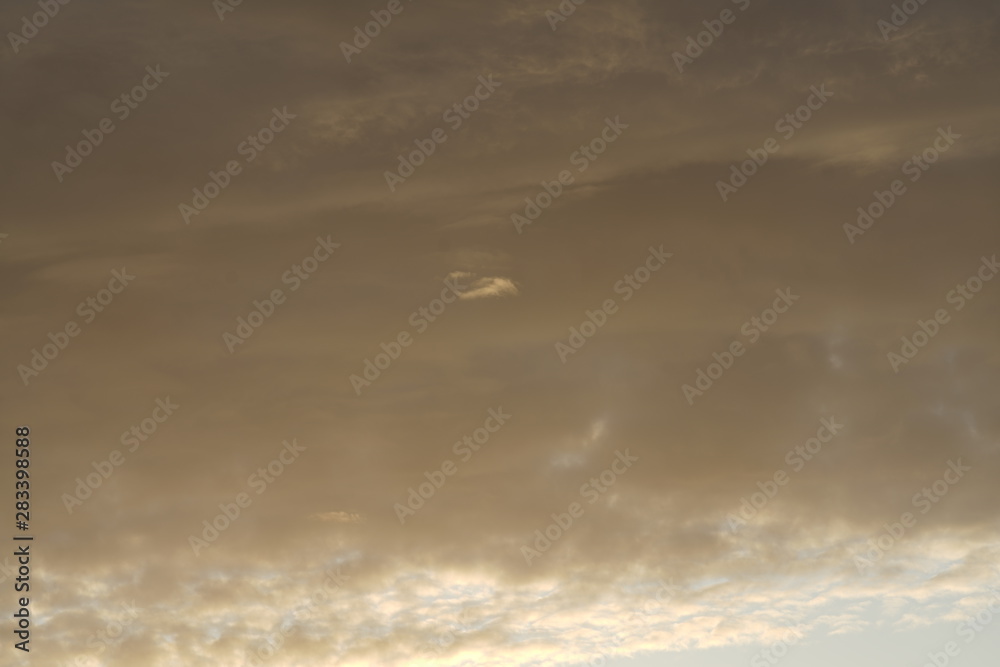Obraz premium Sky and clouds with sun