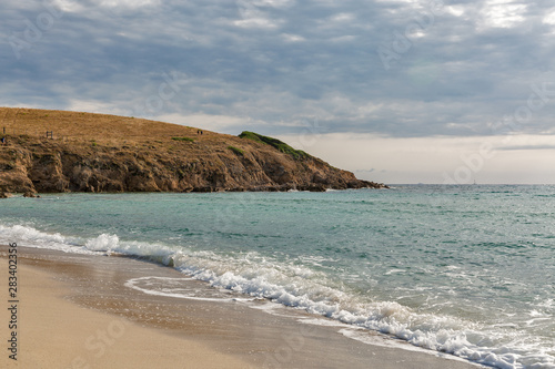 Capo di Feno beach near Ajaccio, France.