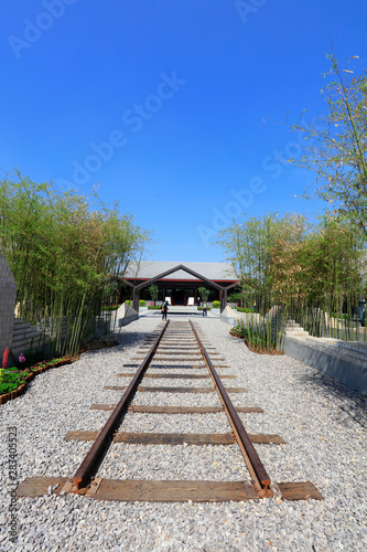 Wallpaper Mural The scenery of the South Lake Park in Tangshan, China Torontodigital.ca