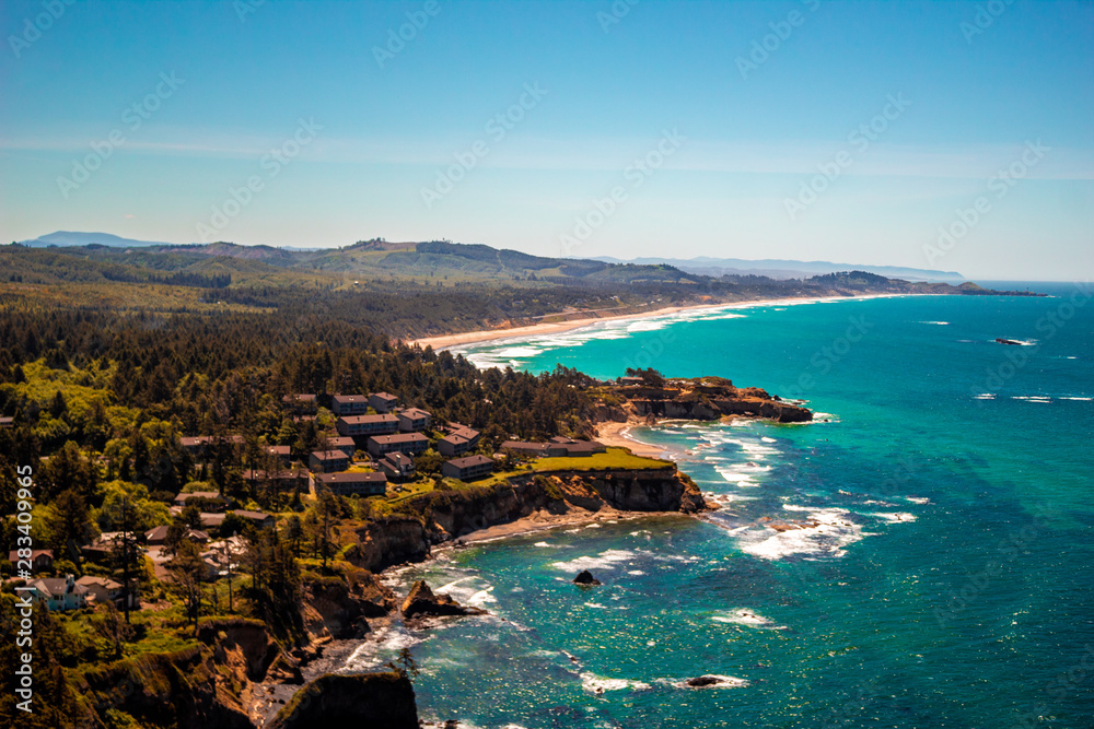 Fototapeta premium playas de oregon north west